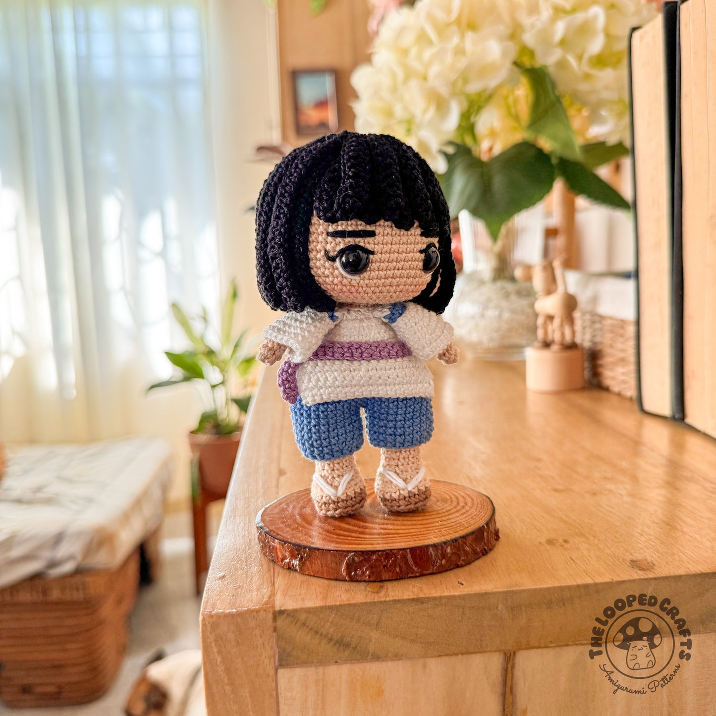 Mini Amigurumi Crochet Haku
