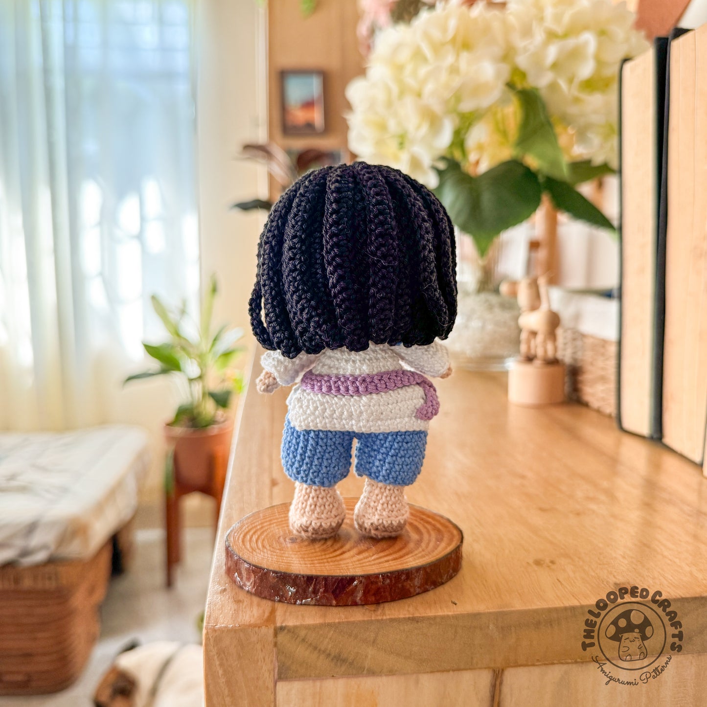 Mini Amigurumi Crochet Haku