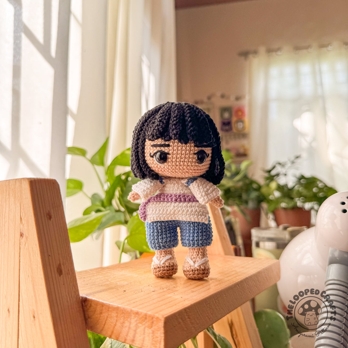 Mini Amigurumi Crochet Haku