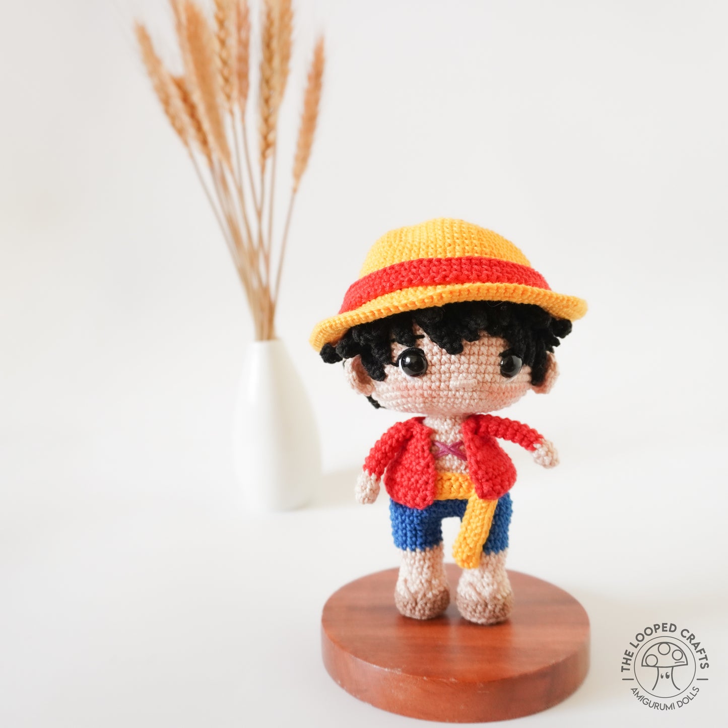 Mini Amigurumi Crochet Pattern Pirate Straw Hat