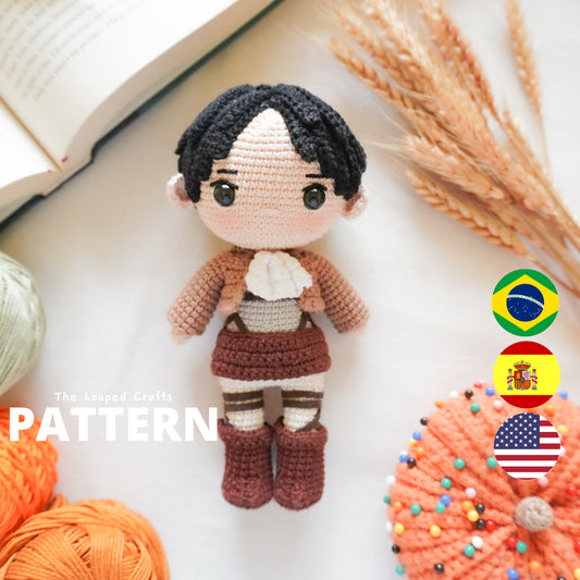 Amigurumi Crochet Pattern Captain Lee