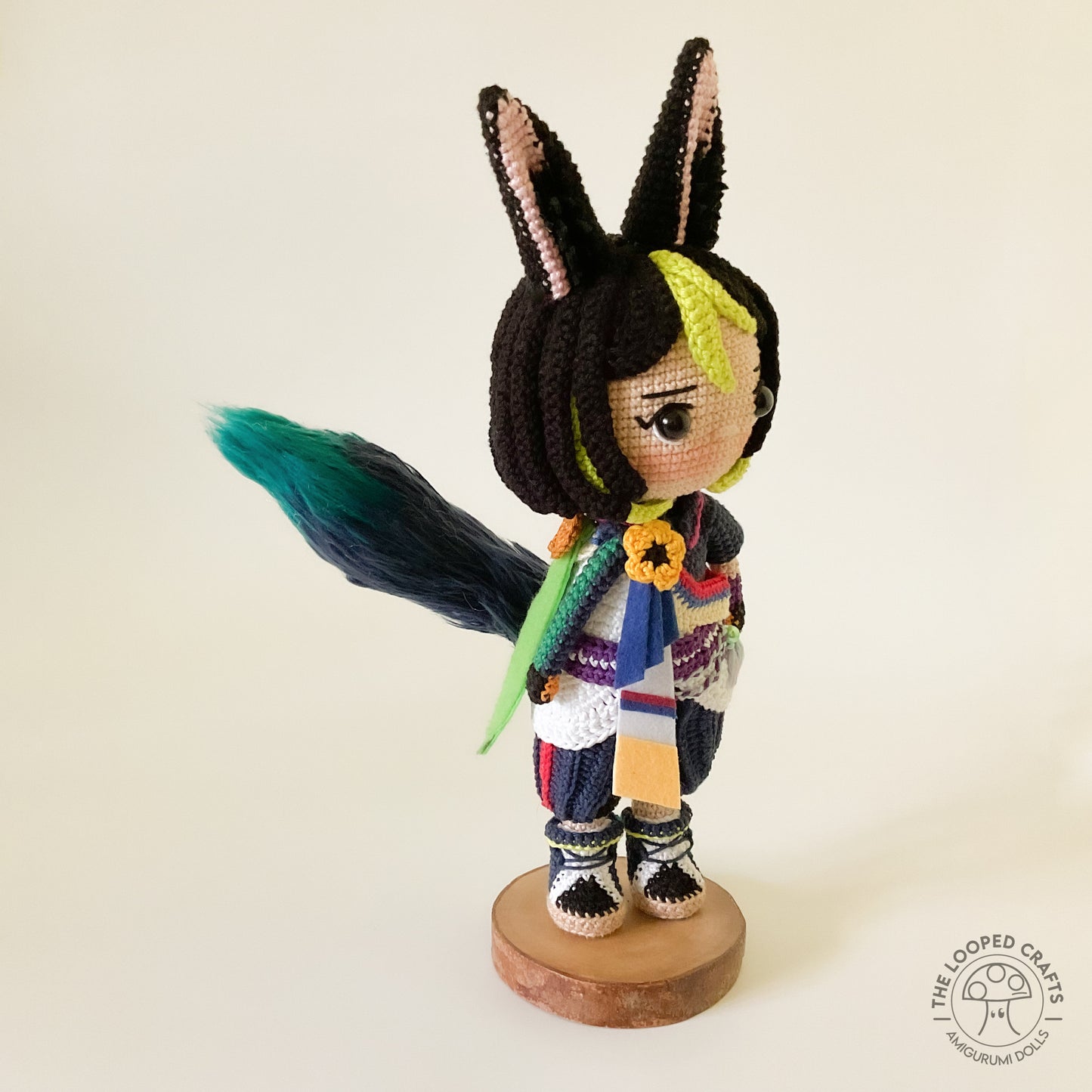 Amigurumi Pattern Inspired Fox Archer